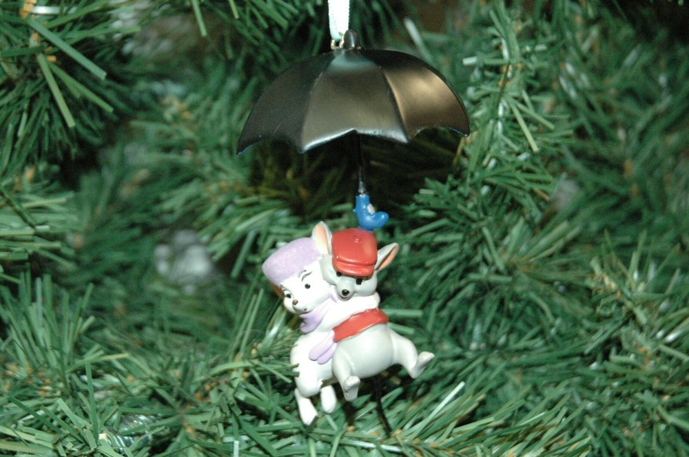 Rescuers Down Under Sketchbook Christmas Ornament, Benard & Miss Bianca