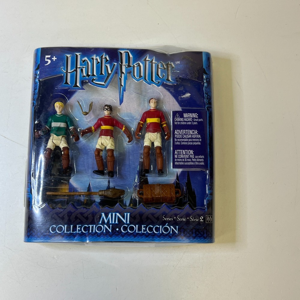 Harry Potter Mini Quidditch Team Oliver Draco Figures Series 2 by Mattel