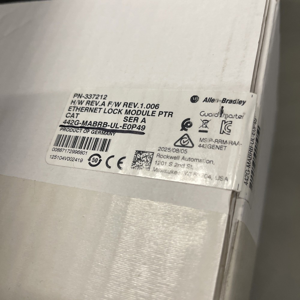 ALLEN BRADLEY 442G-MABRB-UL-E0P49 / 442GMABRBULE0P49 (IN BOX)