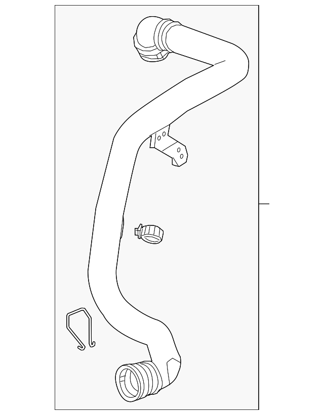 Genuine GM Inter-Cooler Hose 84843174