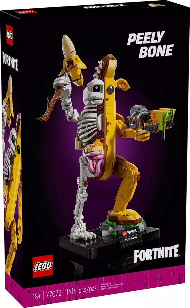 Lego 77072 Fortnite Peely Bone Set 1414pcs Brand New Sealed Authentic