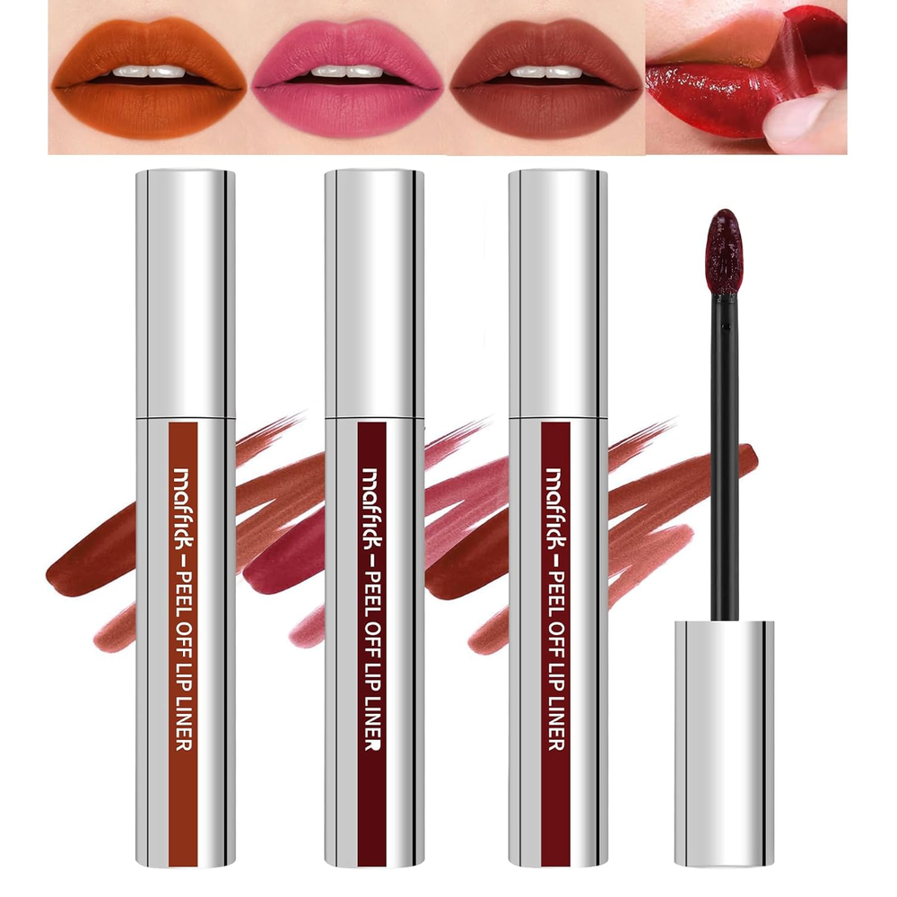 3PCS Long-Lasting Peel-Off Lip Liner Tattoo Stain