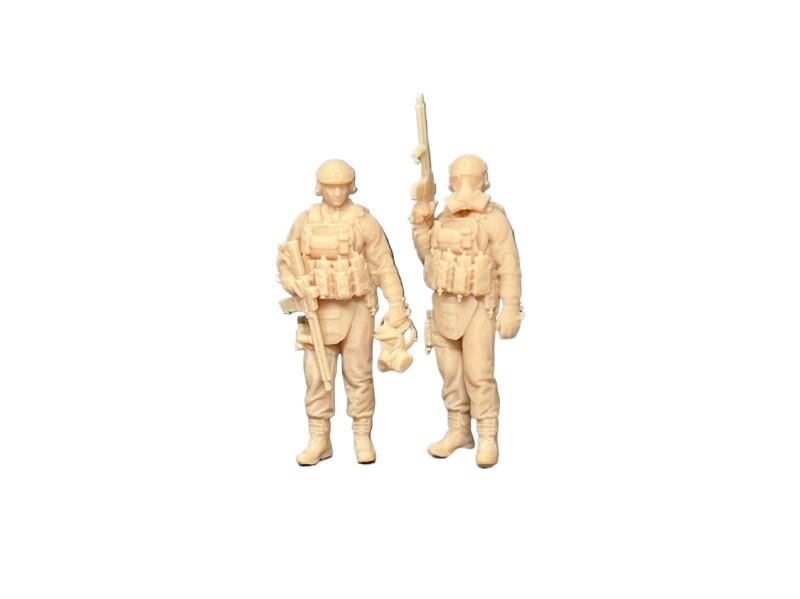 2Pcs 3D printed 1/72 Modern NATO 