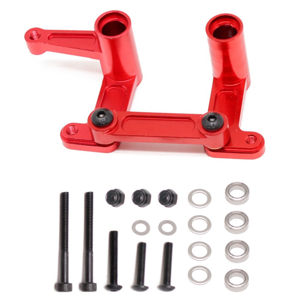 Aluminium Steering Bellcrank Set Compatible with Traxxas Slash Rustler Bandit 1/10 Scale RC Cars