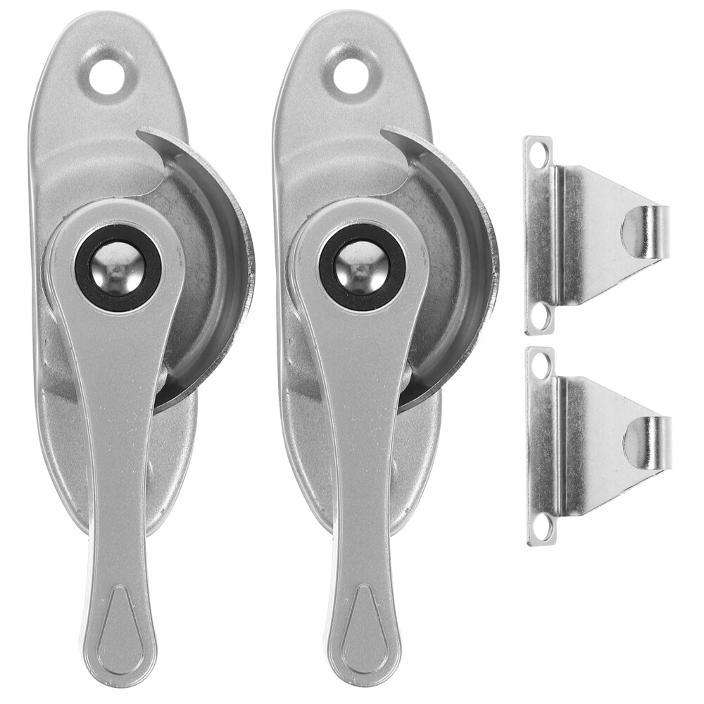 2PCS Window Locks Horizontal Sliding Windows Children Window Sash Locks