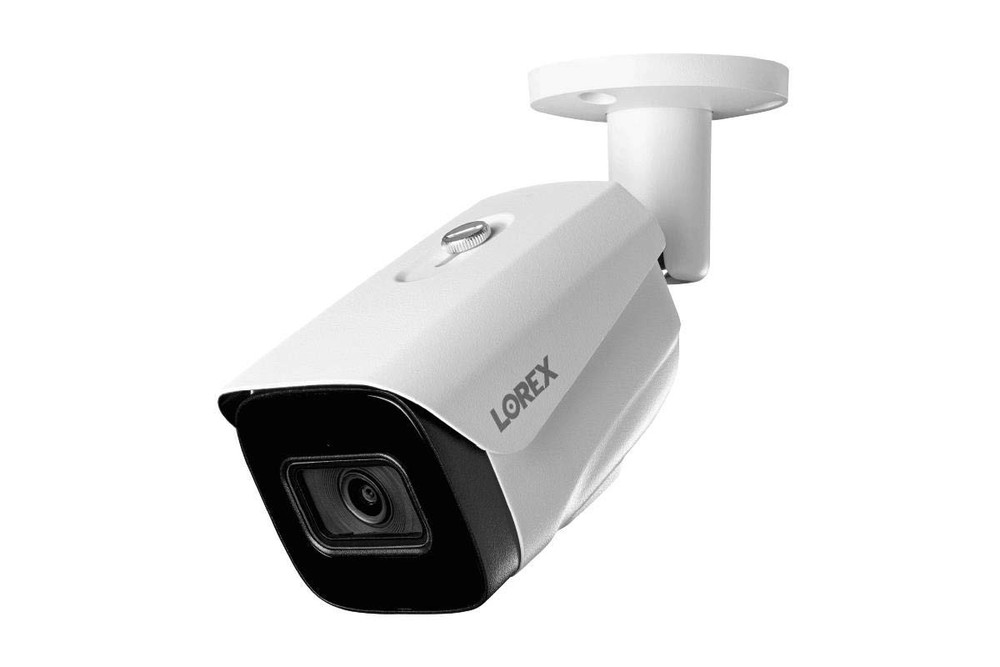 4K 8MP Smart IP Bullet Security Camera with Audio and Live View