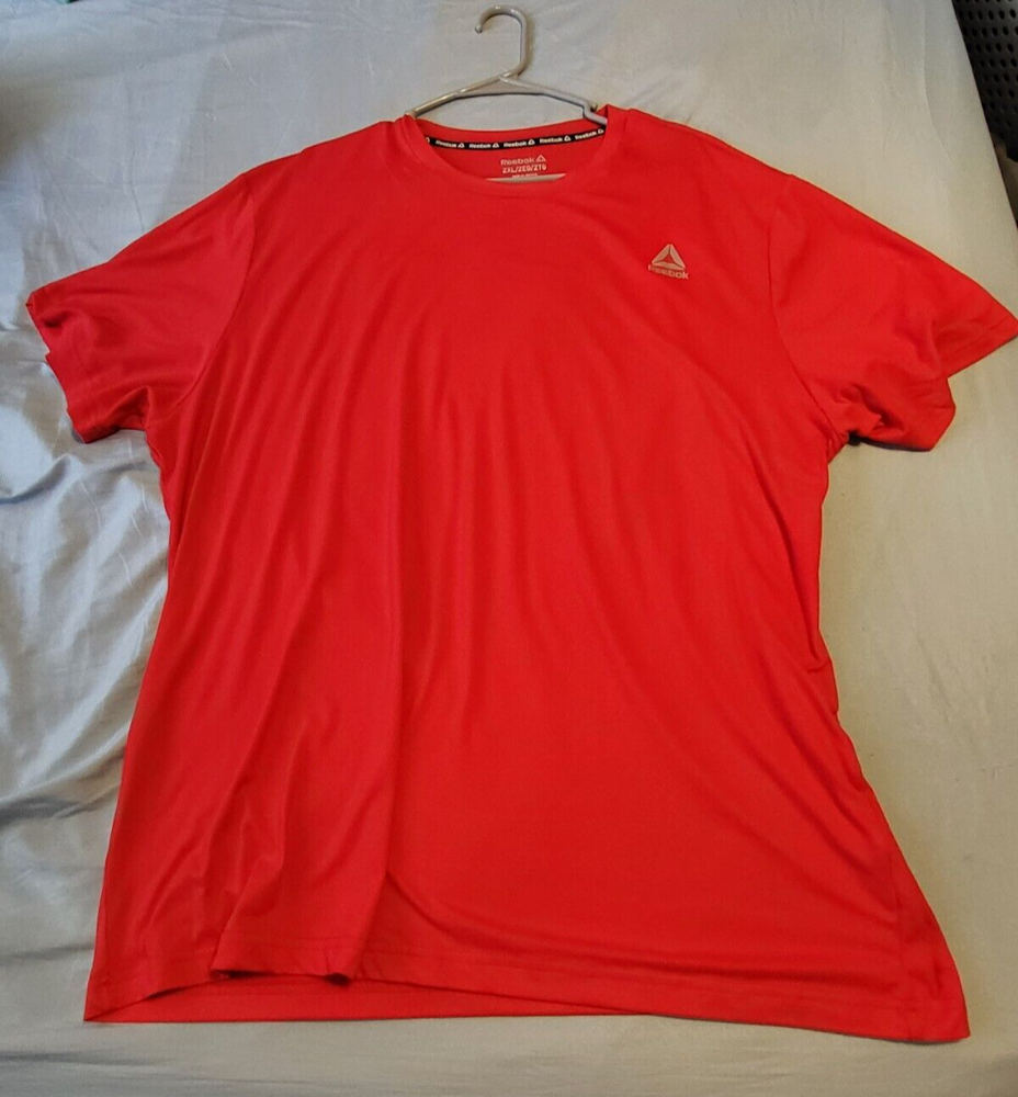 Mens 2xl Red Reebok Shirt