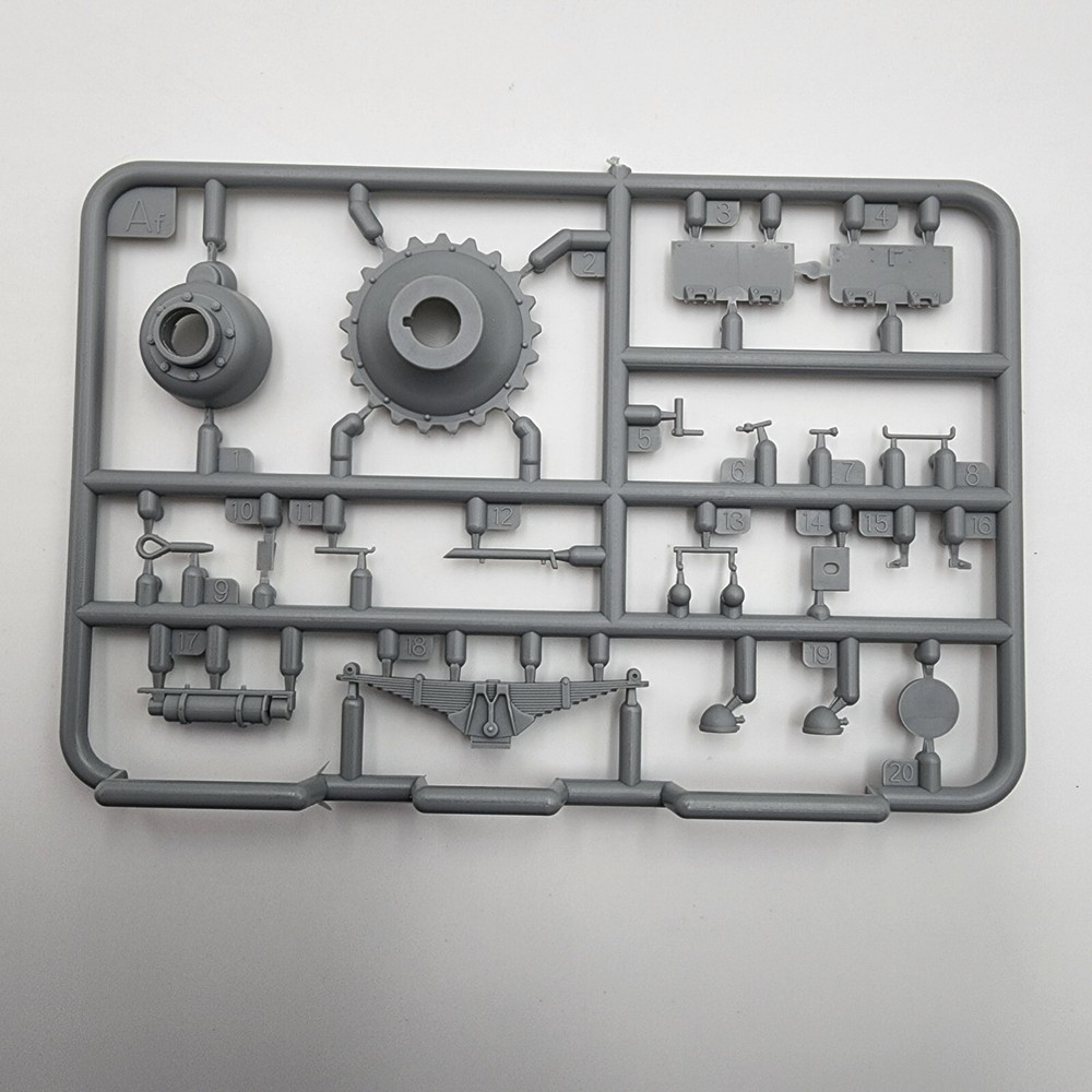 Miniart 1/35 Scale Pz.Kpfw. III Ausf.C Model Kit Parts Sprues 35166