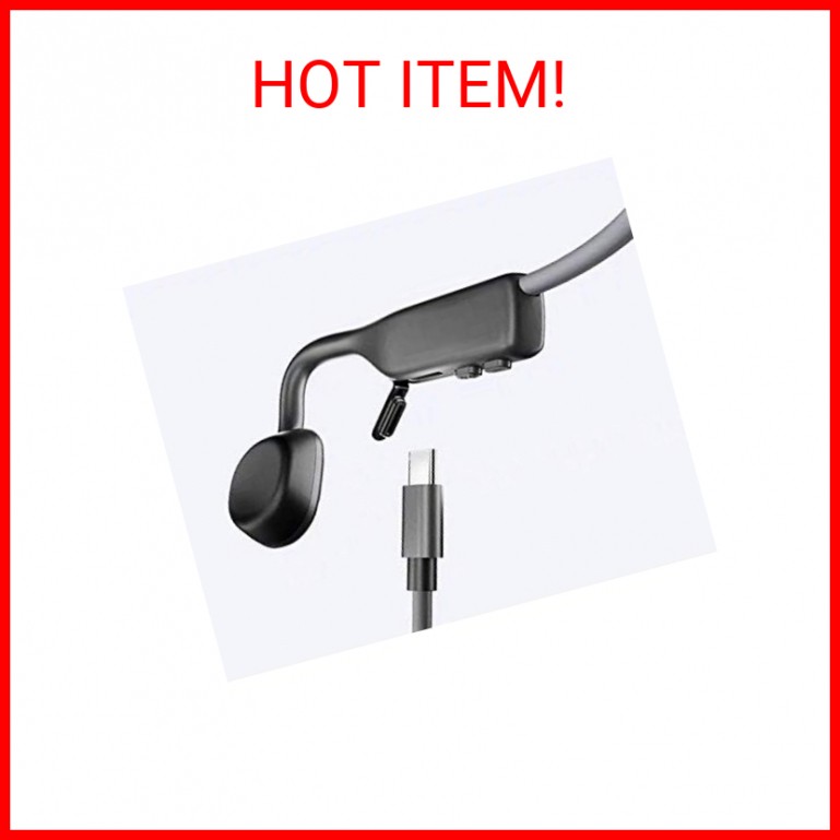 USB-C Charging Cable for Aftershokz OpenMove OpenFit Wireless Bone Conduction Headphones