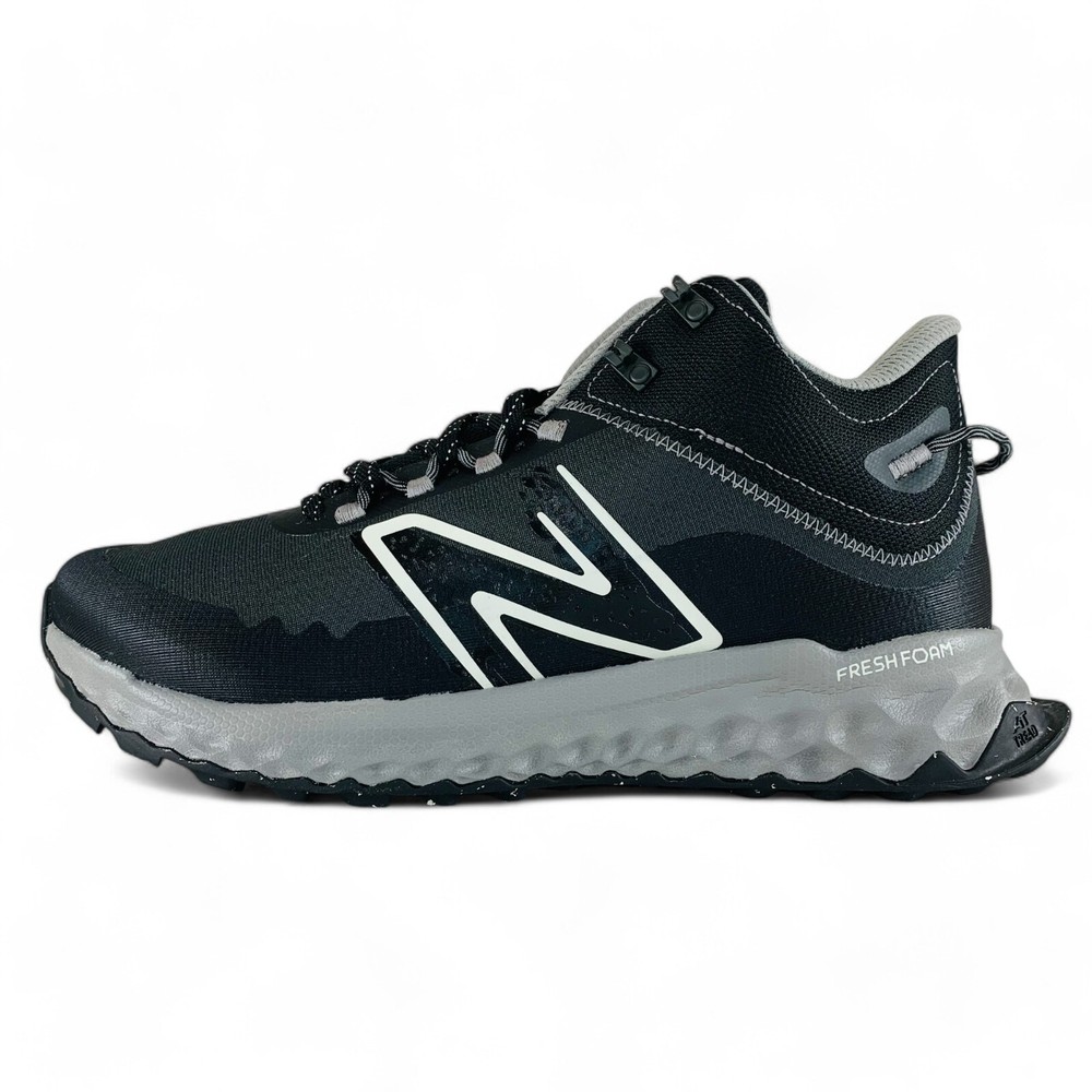 New Balance Fresh Foam Garoe Midcut Black Grey Men's Hiking Shoes MTGAMCLB