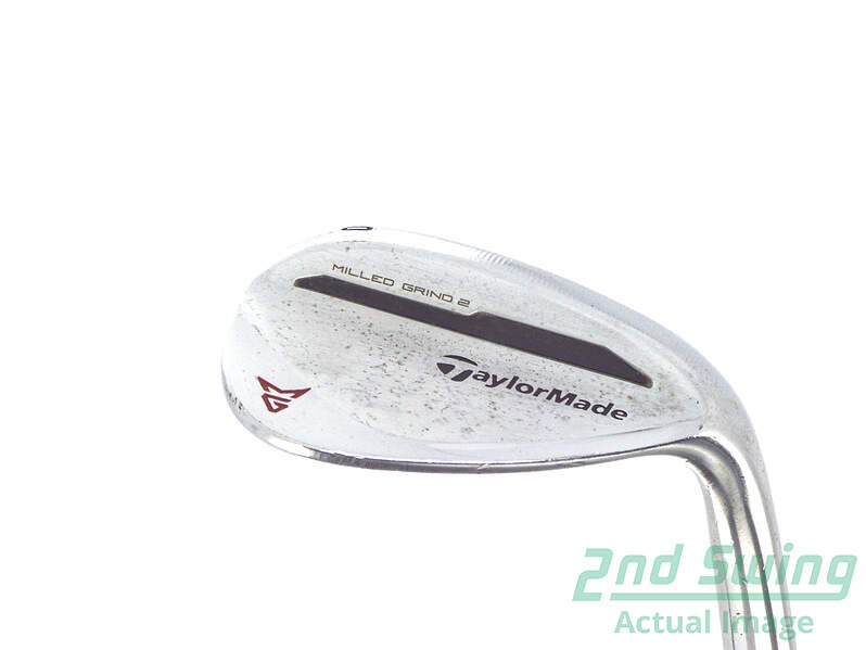 TaylorMade Milled Grind 2 Chrome Wedge Lob LW 60° Steel Stiff Right 35.0in
