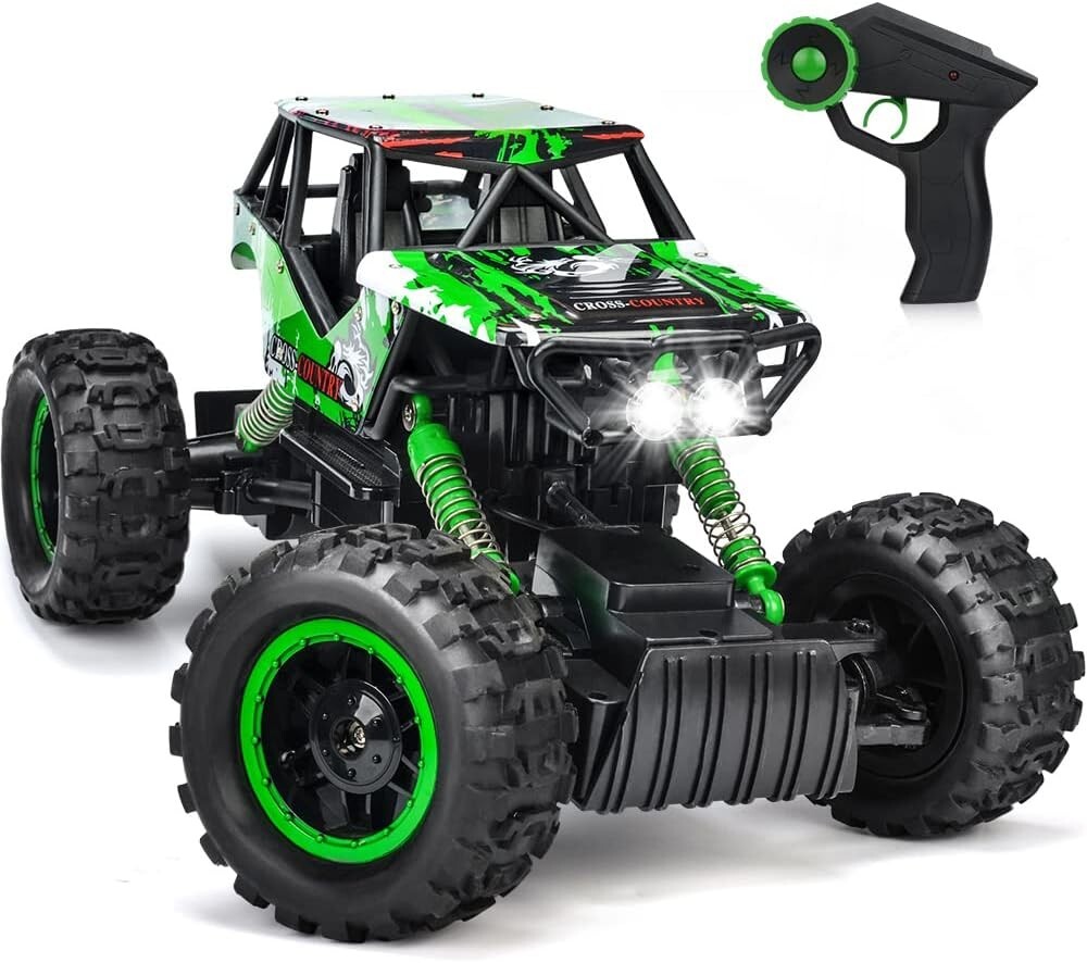 Durable 4WD Off Road RC Monster Truck with Rechargeable Batteries for Kids