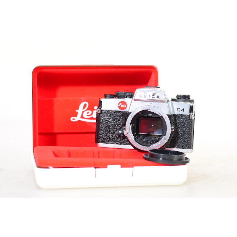 Leica R4 Chrom SLR Film Camera Body for Classic Photography Enthusiasts