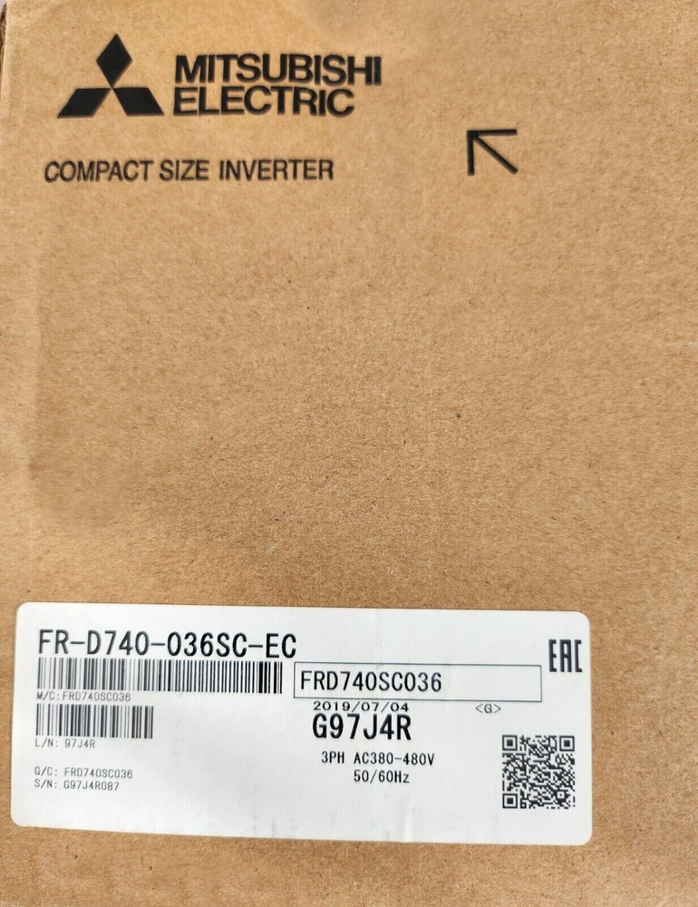 FR-D740-036SC-EC New Sealed Mitsubishi Compact Size Inverter FR-D740-036SC-EC