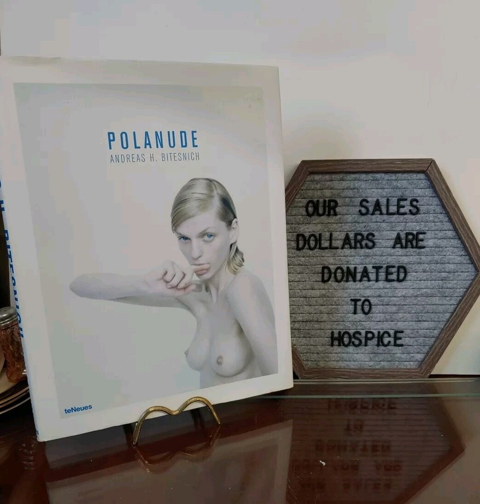 Andreas H. Bitesnich ~ Polanude ~ Photography Book Nudes HC DJ Great Condition