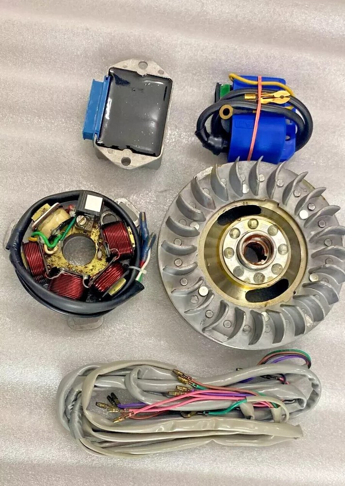 Lambretta 12V Electronic Ignition KitGP 150,200 Flywheel K2 Stator Plate