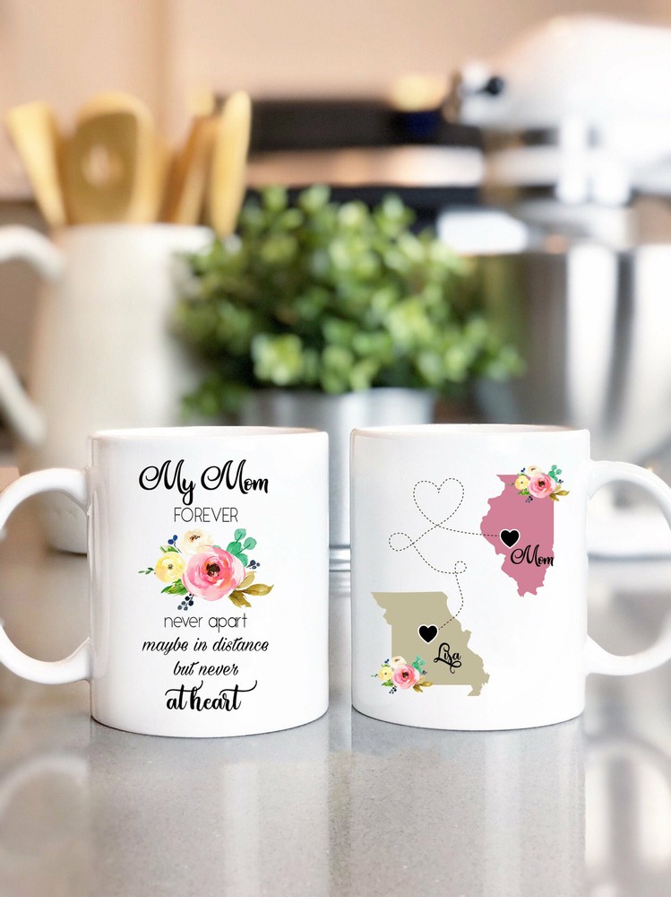 Mother Long Distance Mug For Mom Moving Away Mug Moving States Mug Mom Mother