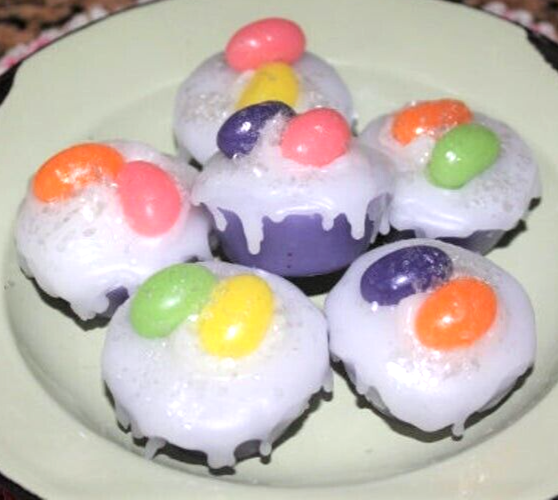Fruit Jelly Bean Scented Easter Wax Melts for Cupcake Warmers  