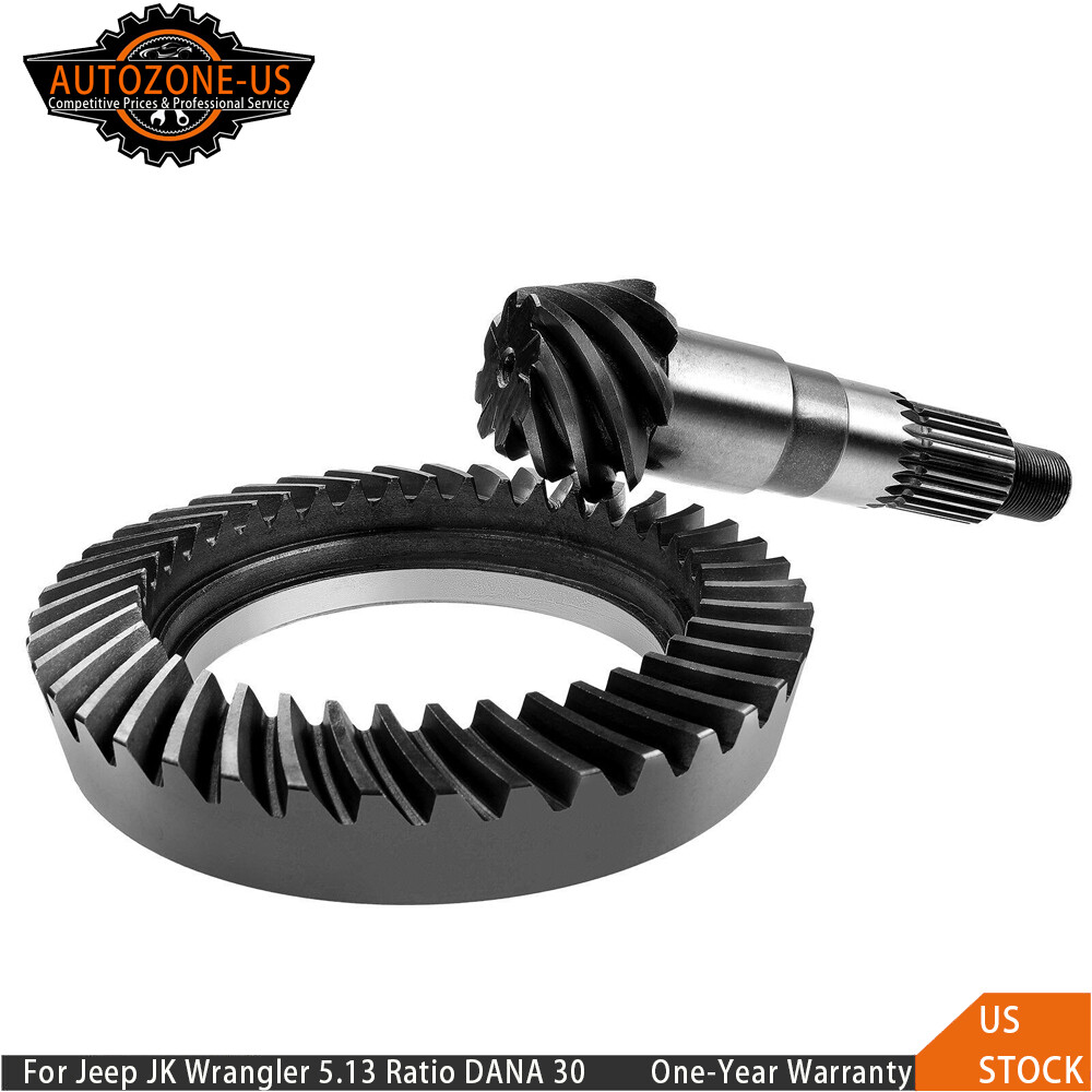 Front Differential Ring & Pinion Kit For Jeep JK Wrangler 5.13 Ratio DANA 30