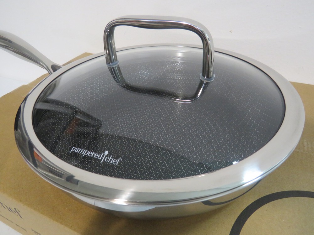 Pampered Chef Stainless Steel Nonstick 10