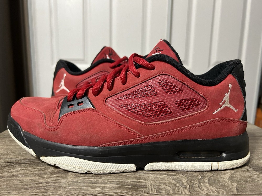 Mens Jordan Flight 23 RST Low Size 10.5 Gym Red - Nice Clean Condition