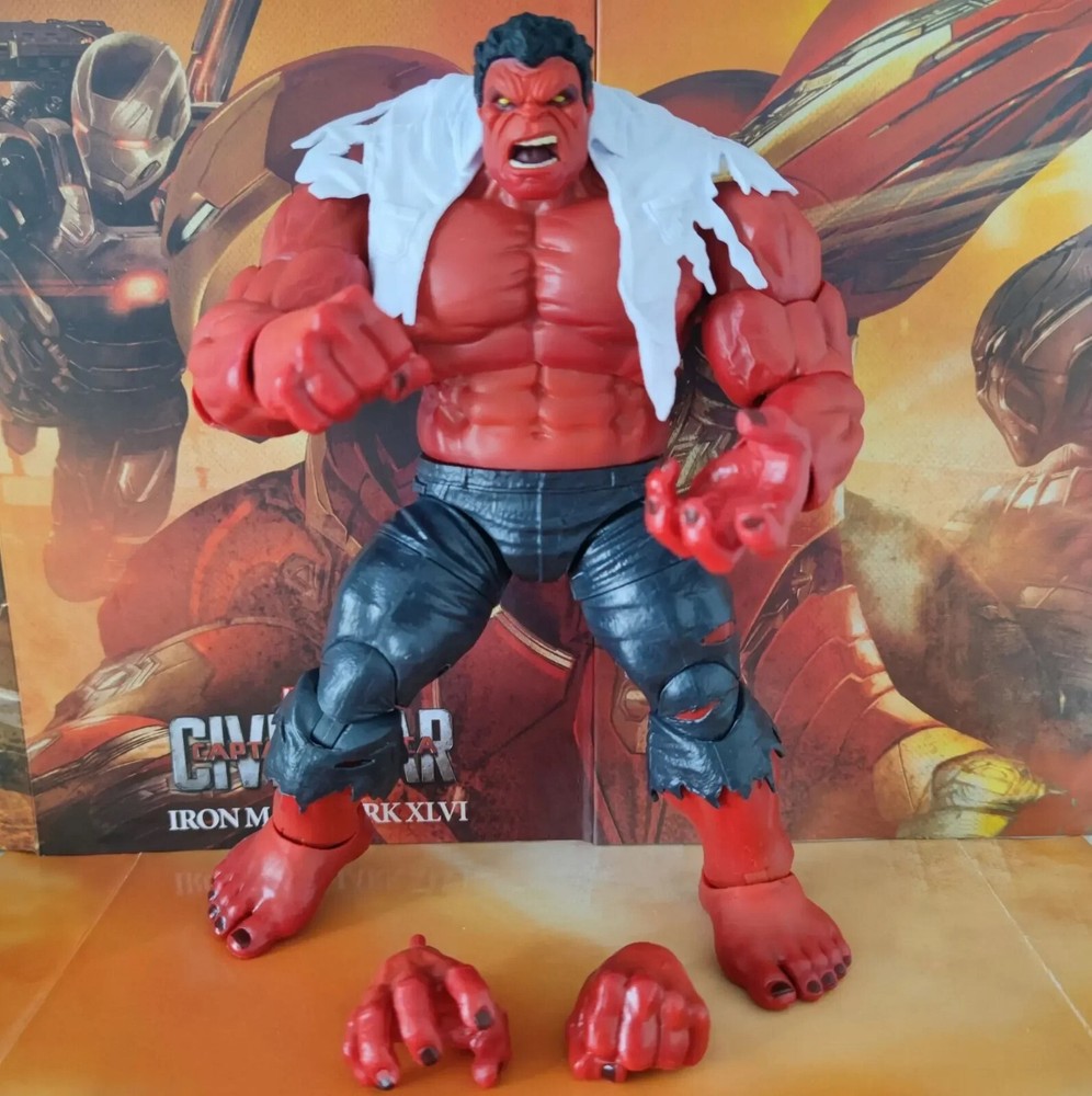 M Legends Incredible Red Hulk 8
