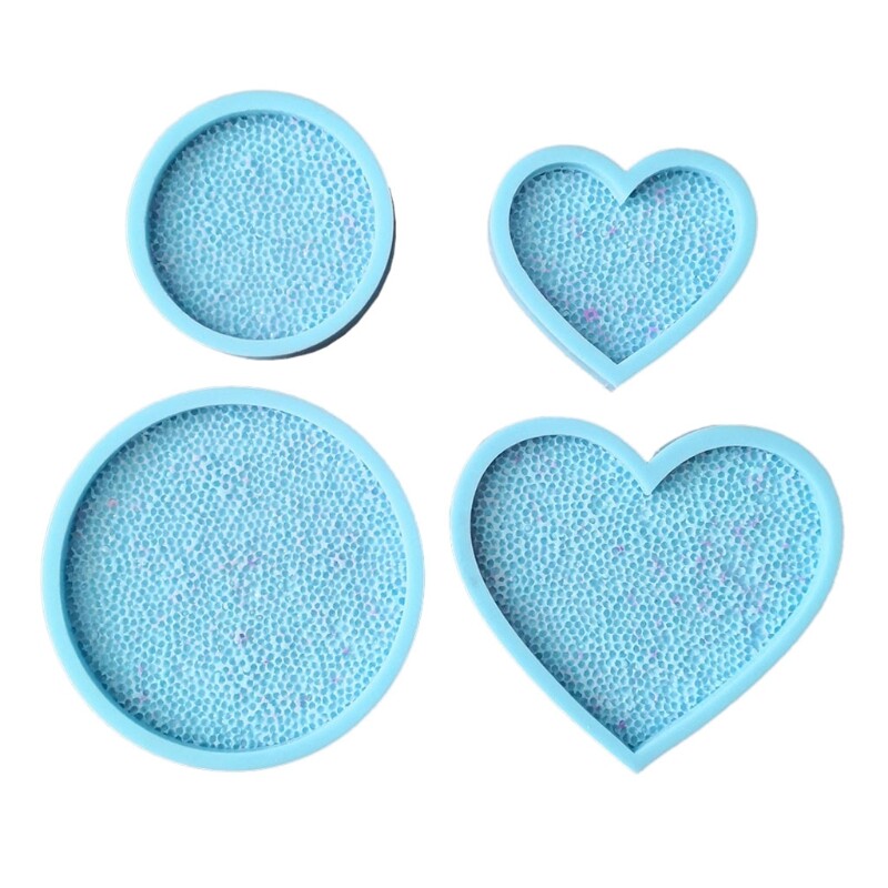 Texture Mug Pad Decotaion Resin Casting Mold Crystal Mold