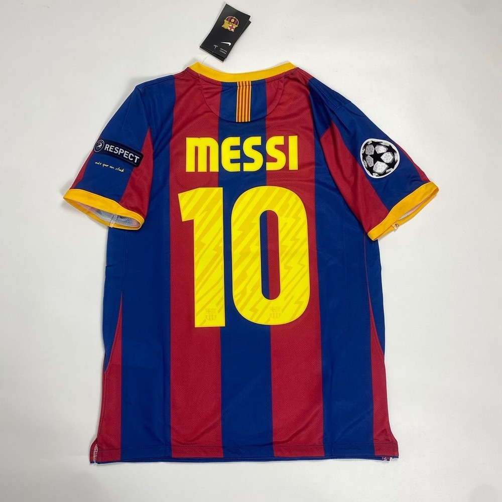 Barcelona 10/11 Home Jersey Short Sleeve – Messi #10