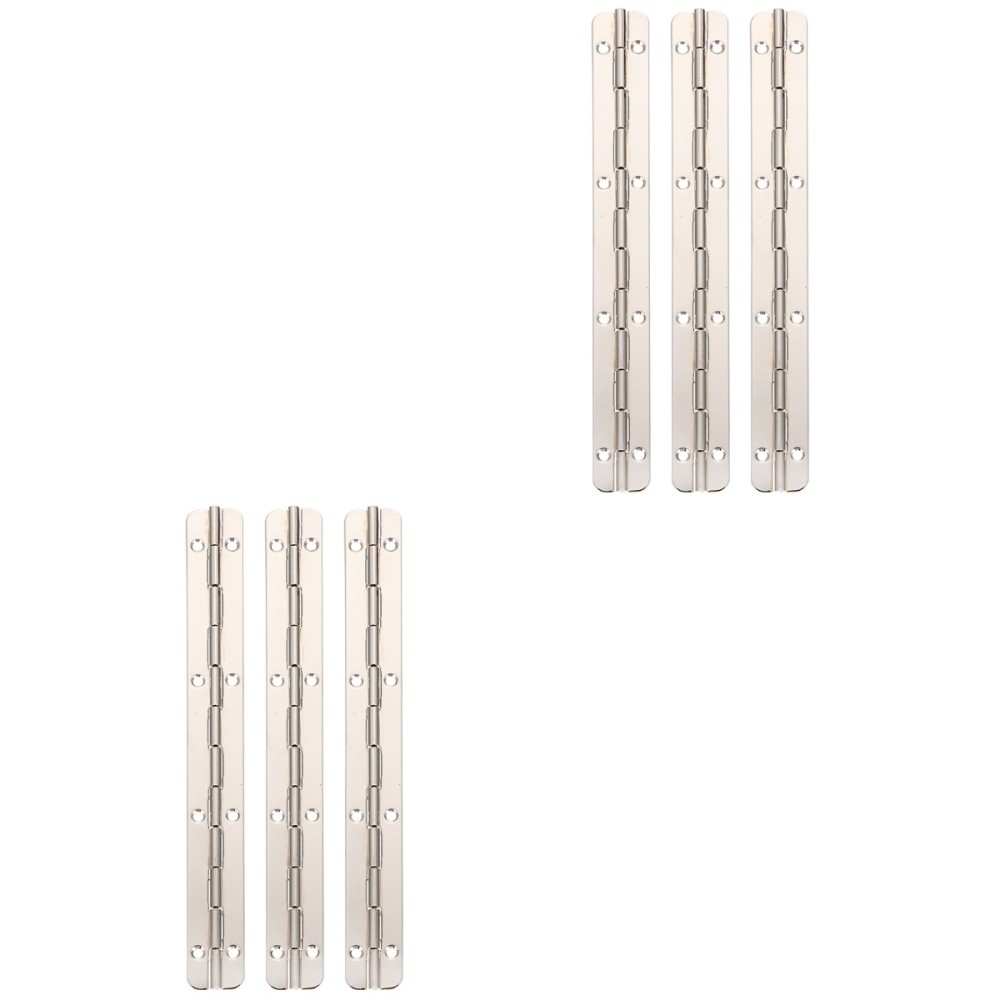 2-Pack Wooden Box Hinges for Wardrobe & Furniture Hardware