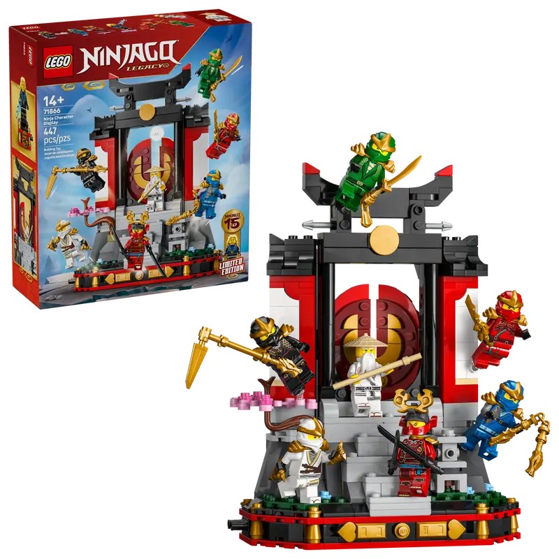 LEGO Ninjago  Ninja Character Display 15Th Anniversary (447 Pieces) 71866 2026