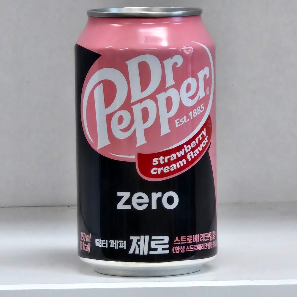 Coca Cola Dr Pepper Empty 350ml Aluminum Can Collectible Vintage