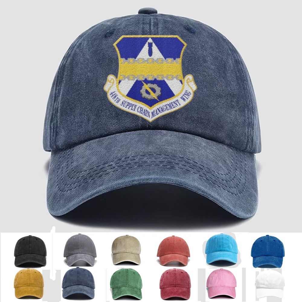 Custom Embroidered Hat 448th Supply Chain Management Wing, Veteran Cap, Gift