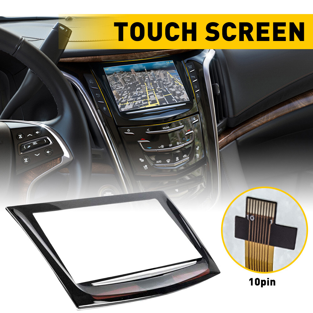 Upgrade Your Cadillac CTS V ATS SRX XTS CUE Radio with 2-Piece Touch Screen Display 201-202 Models