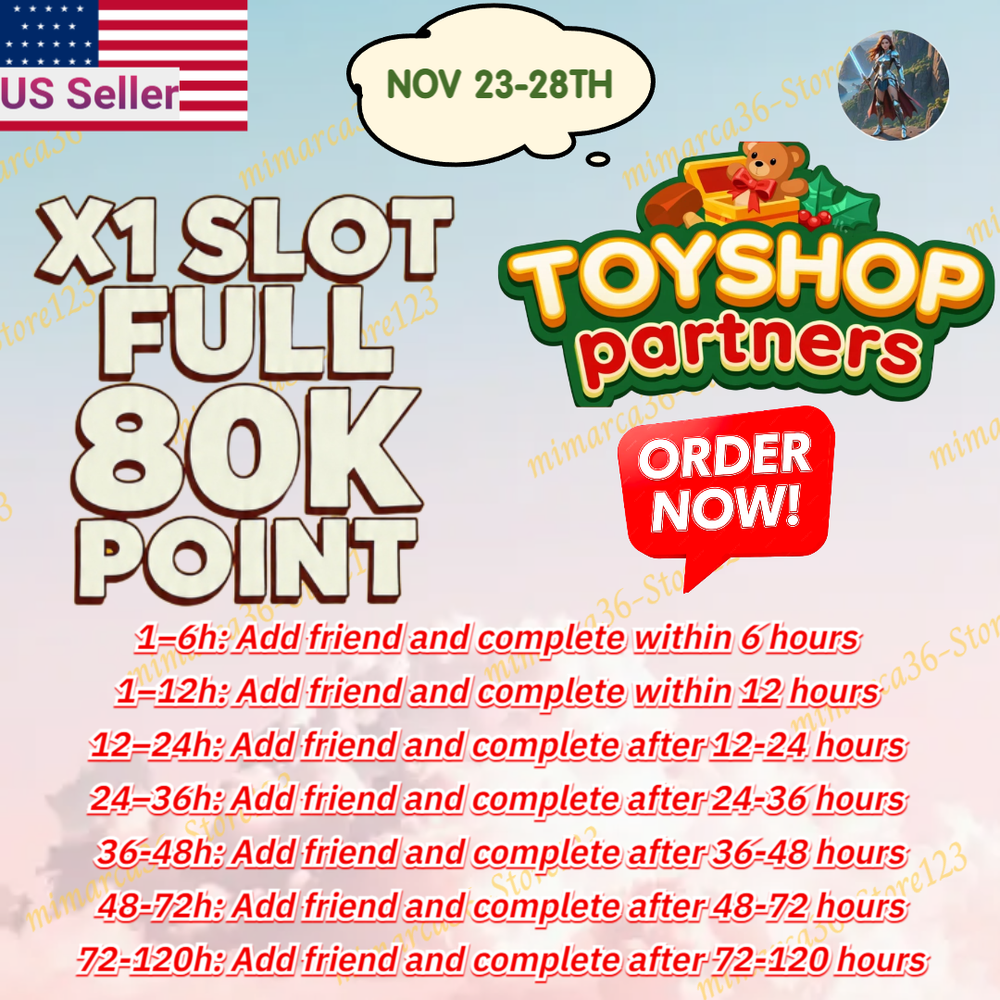 Monopoly Go Partners Event TOYSHOP 🍁 - Cheapest 🔥 x1 Full Carry 80k Point