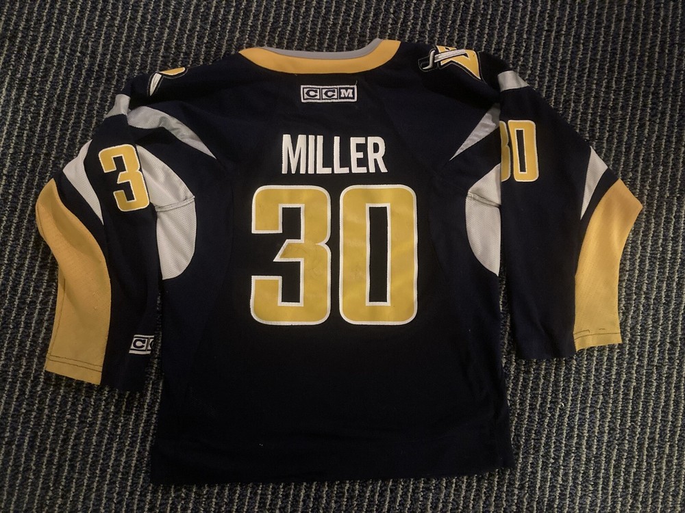 Ryan Miller Buffalo Sabres Slug Jersey Home Youth NHL CCM Small/Medium