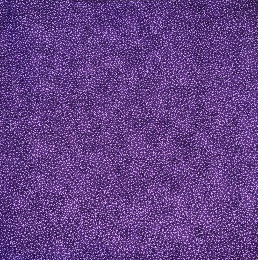 Vintage Purple Itsy Bitsy 100% Cotton Quilt Fabric Print #1930 BTHY