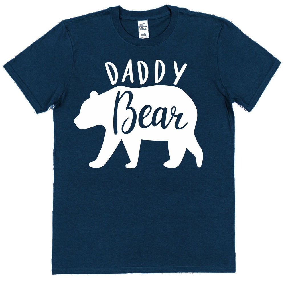 Daddy Bear T-Shirt for Dad Father's Day Gift Idea New Dad Present Papa Bear Tee