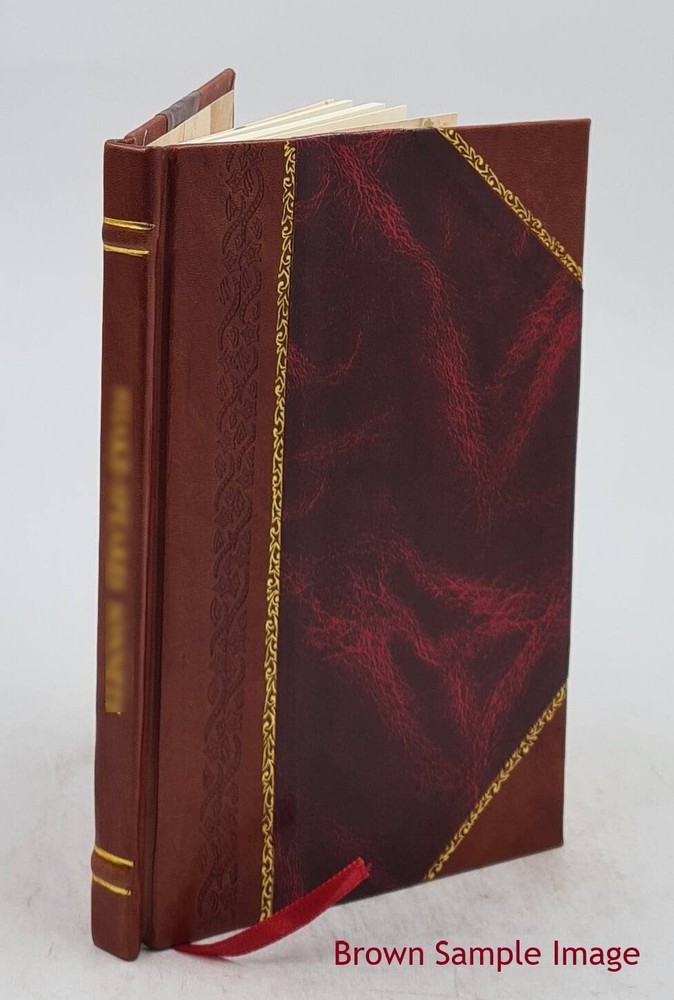 Sex-instruction as a phase of social education [] 1913 [Leather Bound]