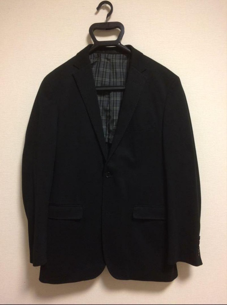 Burberry Black Label Mens L Travel Jacket F/S from Japan