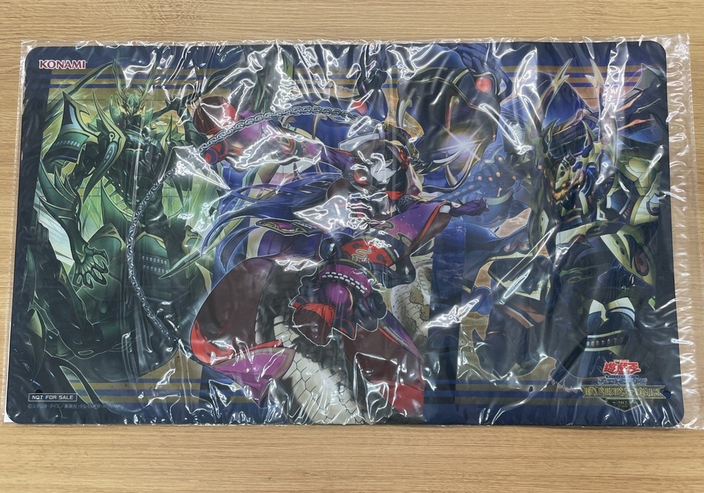 Yu-Gi-Oh Ragnaraika Chain Coils Official Japan Ranking Duel Playmat