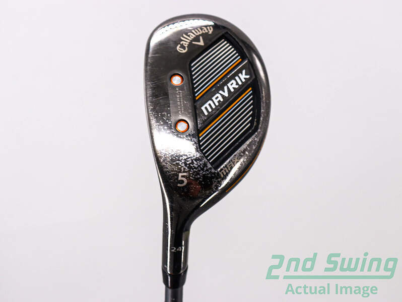 Callaway Mavrik Max 5 Hybrid 24° Senior Flex Left-Handed 39.5in Graphite
