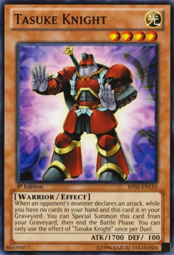 Tasuke Knight SP14-EN010 Common 1st Edition NM Yugioh Card
