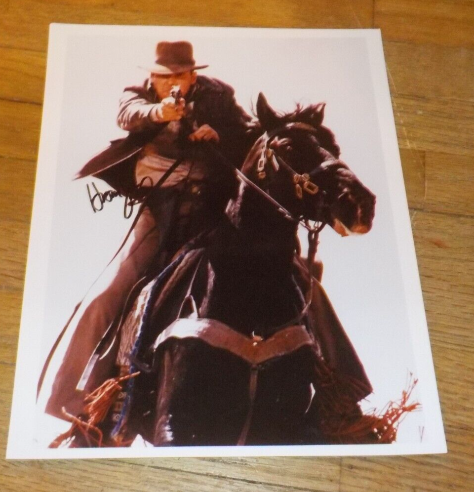 Harrison Ford signed photo, COA, Indiana Jones, 8