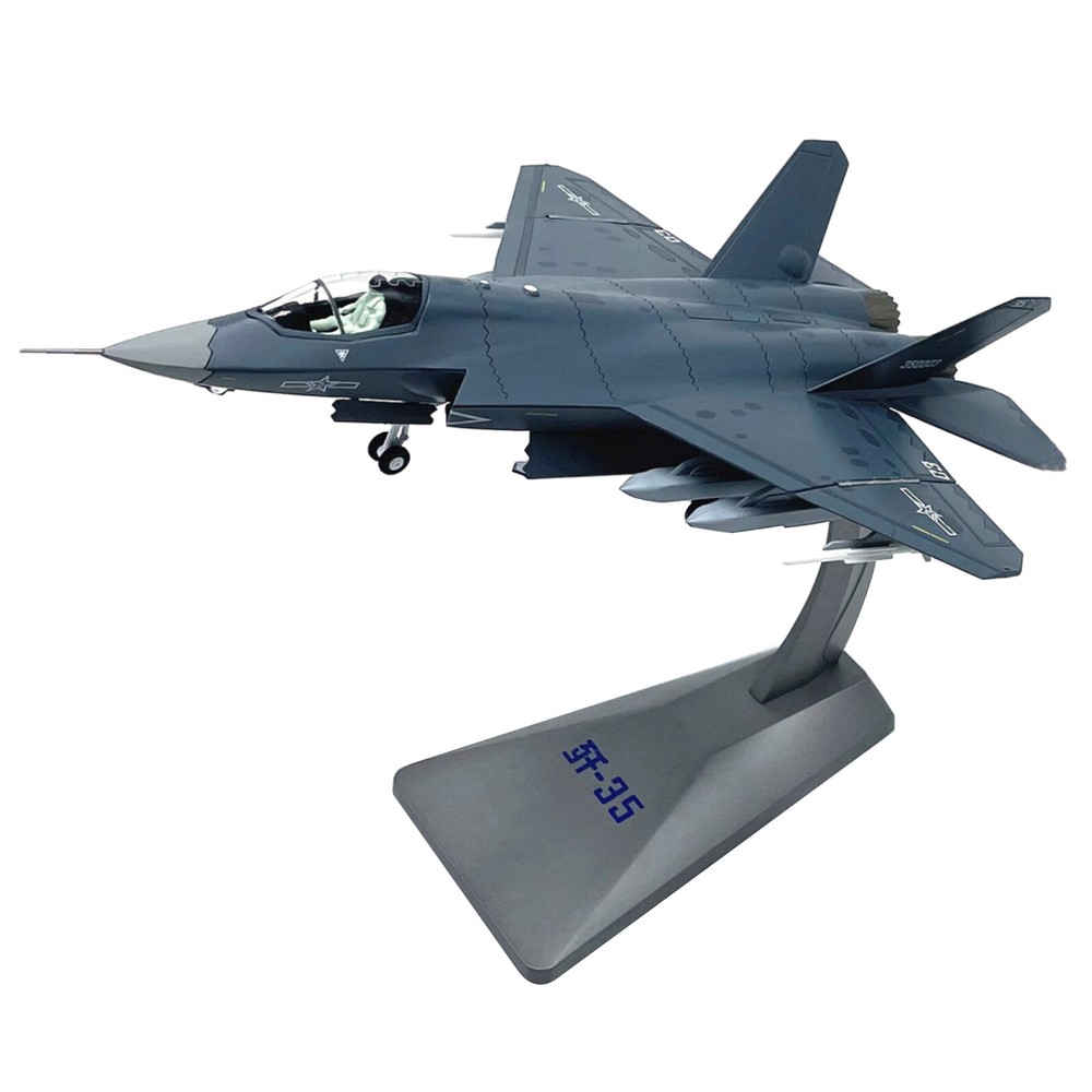 1/72 Diecast Alloy China J-35 Fighter Military Model Souvenir Collection