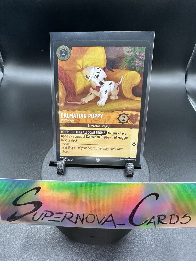 Dalmatian Puppy - Tail Wagger (4c/204) 4C/204 Into the Inklands Cold Foil