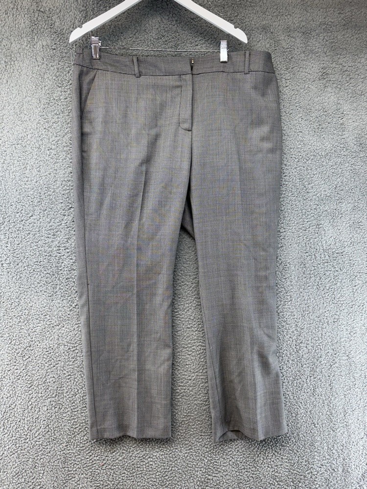 Talbolts Women's Size 18 WP Petite Black/White Dress Pants NWT