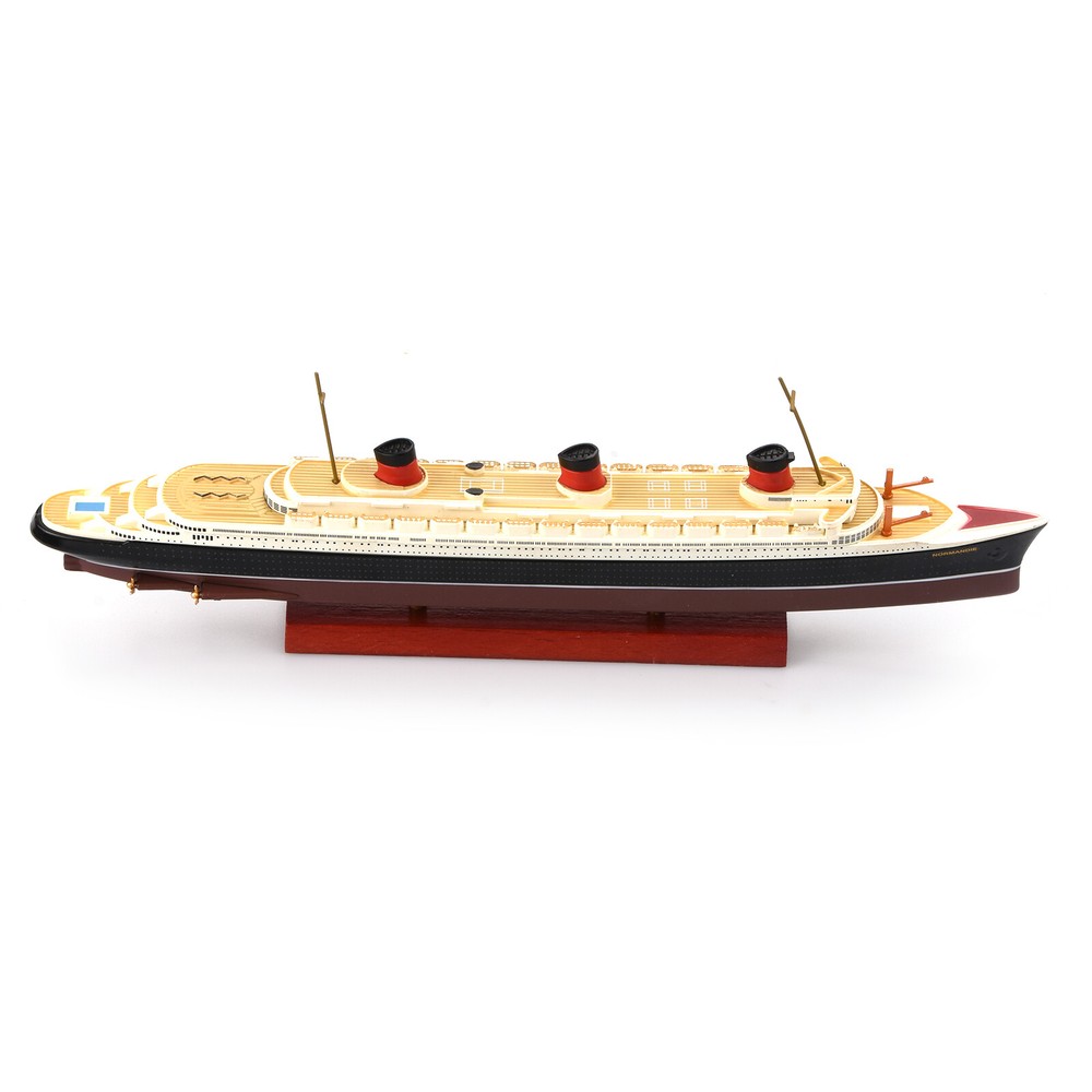 1/1250 Diecast Normandie Cruise Ship Boat Alloy Model Cruise Souvenir Static