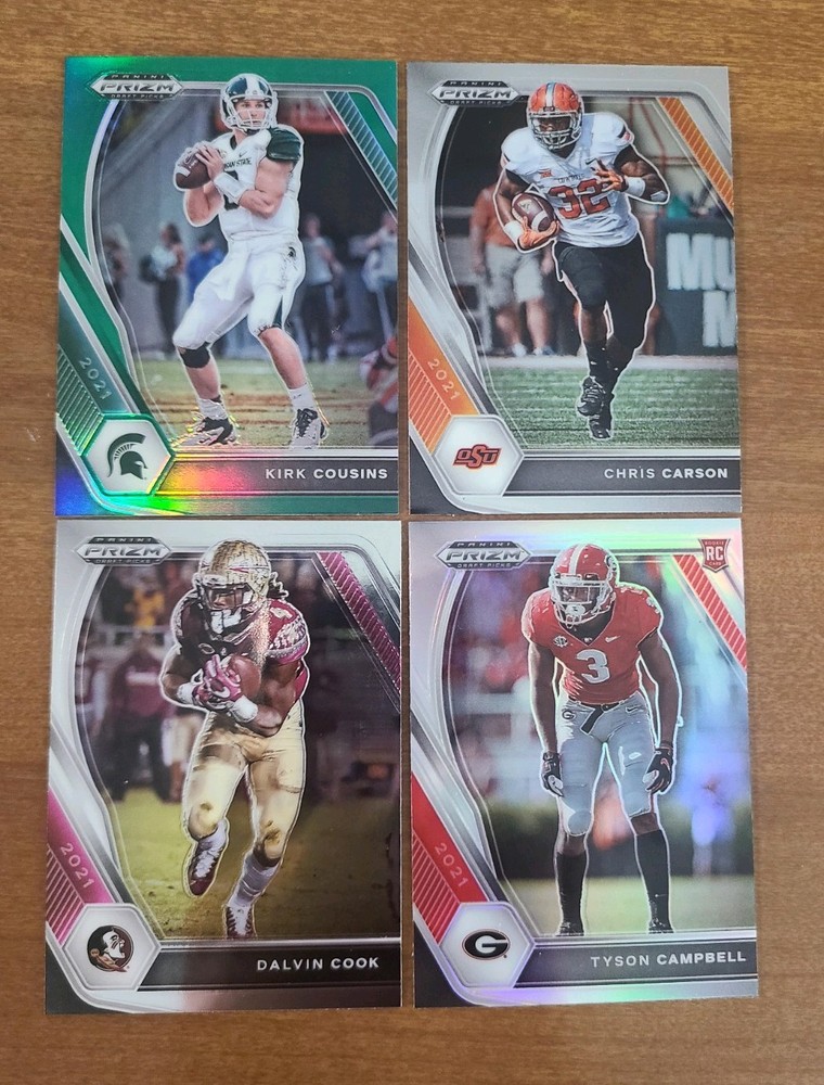 LOT of 4: 2021 Panini Prizm Draft Picks (See Description For Details)