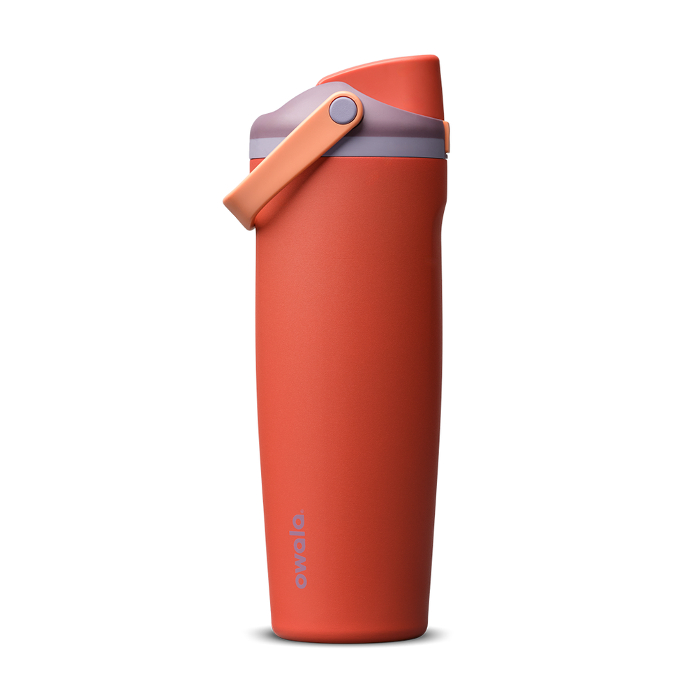 Owala FreeSip SWAY Stainless Steel Insulated Water Bottle, 40oz, Terracotta.