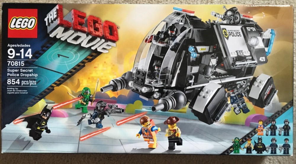 LEGO The LEGO Movie Super Secret Police Dropship 70815 NEW read